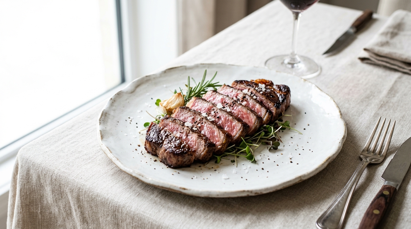 Day dining steakhouse mood at X BEEF